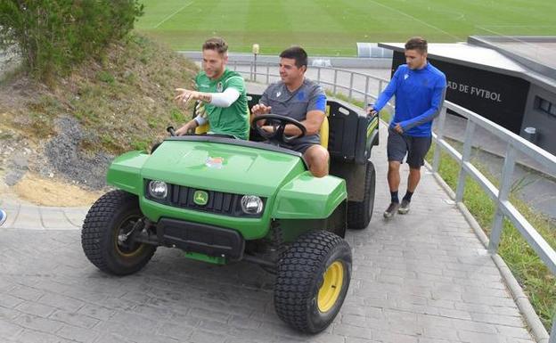 Remiro quiere subirse al carro de la Liga en esta semana de tres partidos