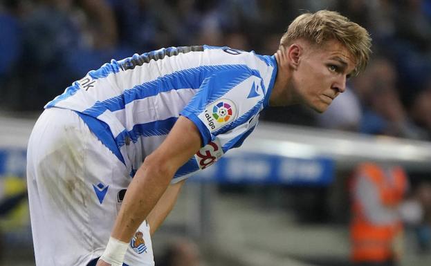 La mitad de los goles de la Real llevan la firma de Odegaard