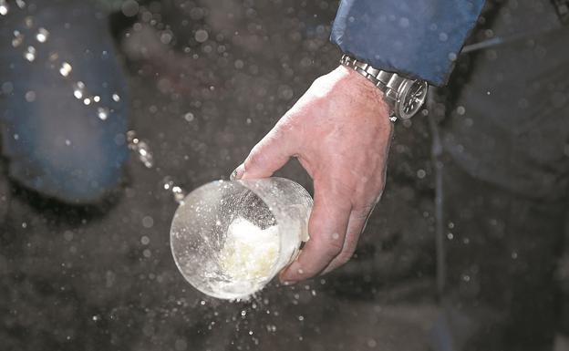 La plaza de Ergobia acoge la final del Concurso de Sidras de Euskal Herria