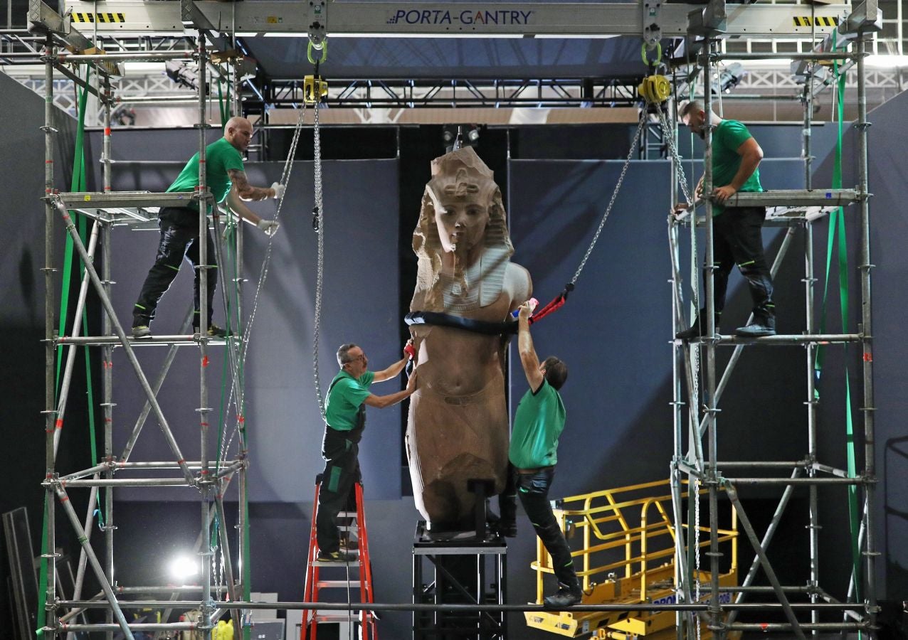 Tutankamón viaja a Londres