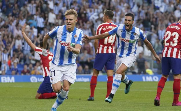 Odegaard: «Estoy feliz y quiero quedarme dos años en la Real»