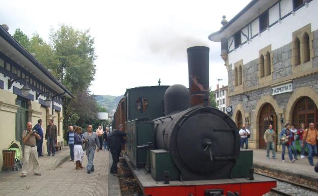 El Museo vasco del ferrocarril pondrá en circulación tres trenes de vapor el fin de semana