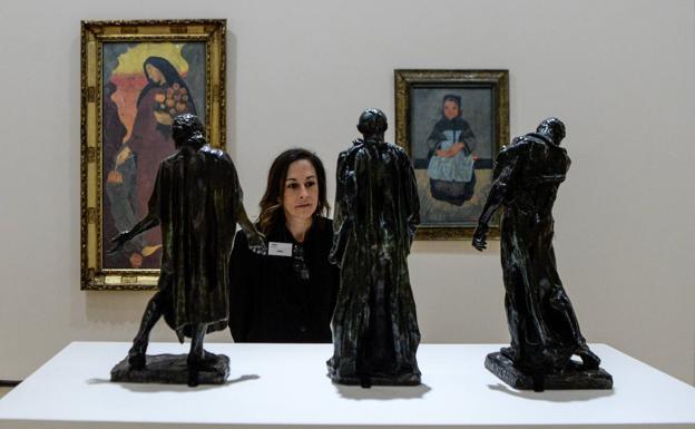 Contrarios y solidarios: artistas alemanes y franceses en el Guggenheim