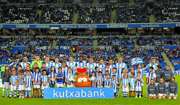 La Real Sociedad, con el rombo ofernsivo pero desfondada ante el Levante