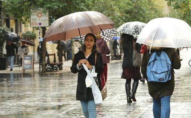 El temporal de lluvia se queda en Gipuzkoa al menos hasta el domingo