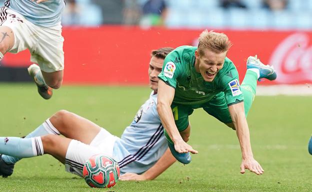 La Real Sociedad no asumirá riesgos con Odegaard ante el Leganés