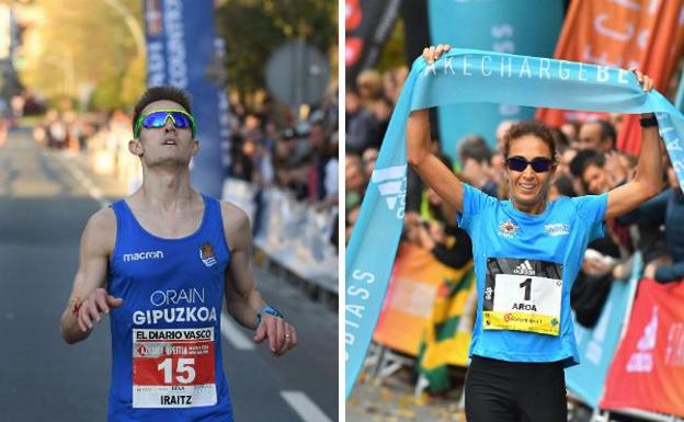 Iraitz Arrospide y Aroa Merino, en el punto de mira