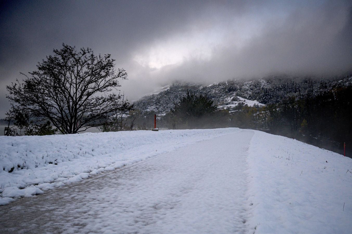 Alerta por nieve y hielo en el Este de Francia
