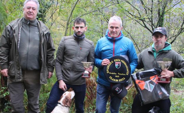 Iñaki Loyarte, campeón de Gipuzkoa de becadas