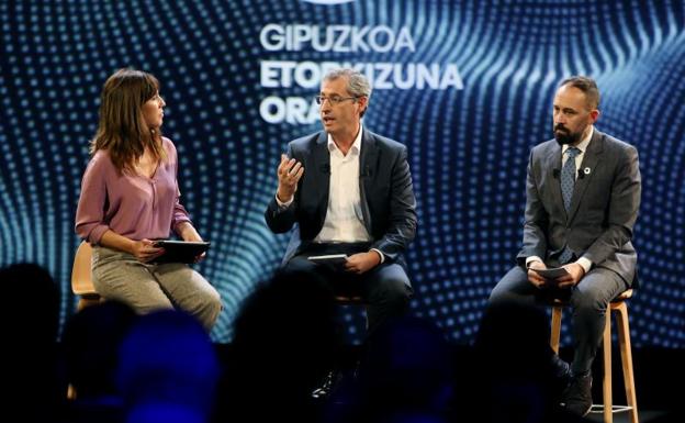 Olano pide a la sociedad civil que colabore en el desarrollo del plan estratégico de Gipuzkoa