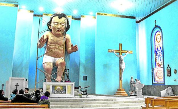 El Niño Jesús se hace grande