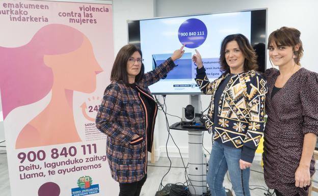 Euskadi recibe 3.000 llamadas al año en el teléfono contra el maltrato
