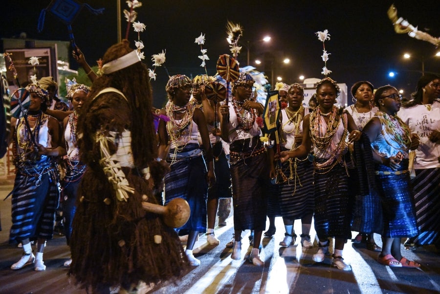 Primer carnaval de Dakar