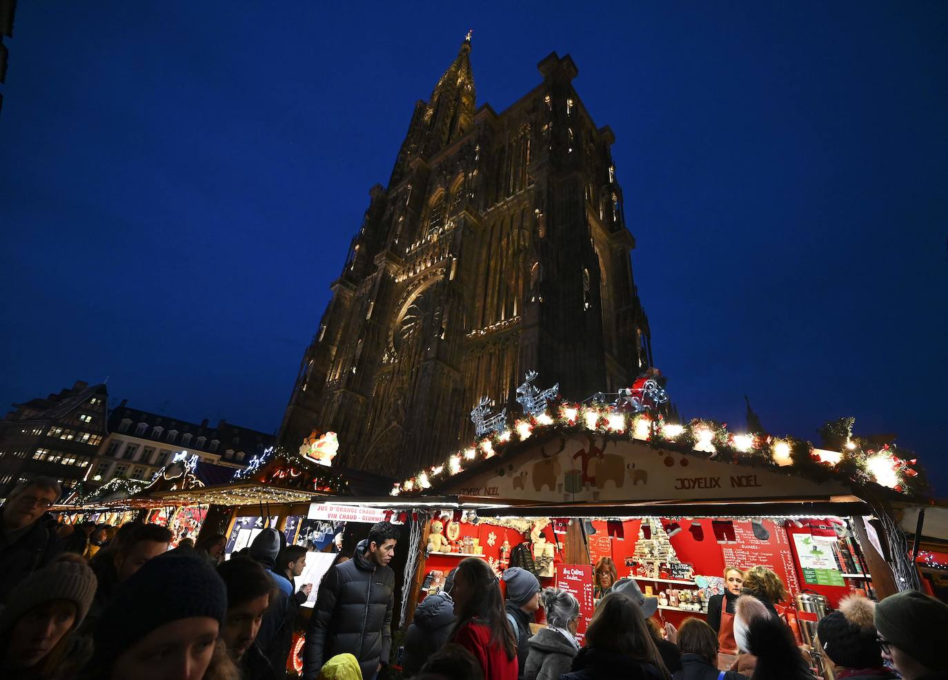 Estrasburgo abre su mercado de Navidad