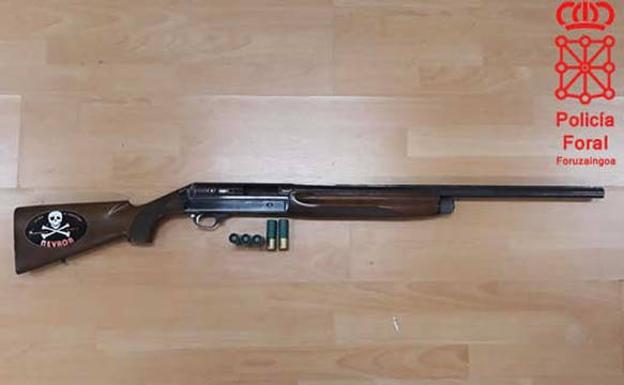 Detenido un joven del Baztán por cazar en el Señorío de Bértiz y sin licencia en vigor