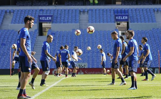 La Real Sociedad entrenará mañana sobre el nuevo césped