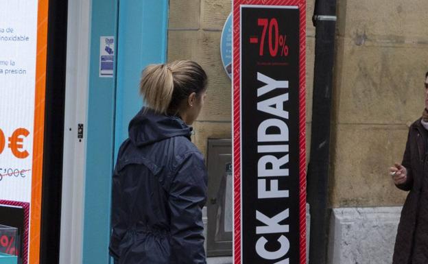 Las devoluciones y el gasto medio de los vascos en el 'Black Friday'