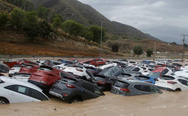 Vuelven las fuertes lluvias al Mediterráneo tras reagruparse las bajas presiones sobre el sureste