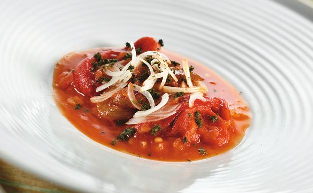 Receta de Ensalada de pimientos asados de Martín Berasategui