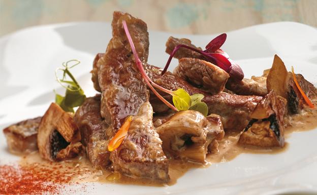 Receta de Presa de cerdo a la Zubigain de Martín Berasategui