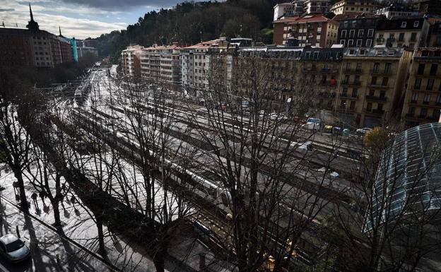 El Gobierno Vasco estima en más de 500 las viviendas a construir en la playa de vías de Easo