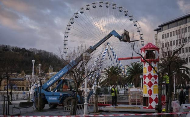 56.000 personas pasaron por el mercado de Navidad de San Sebastián el pasado fin de semana