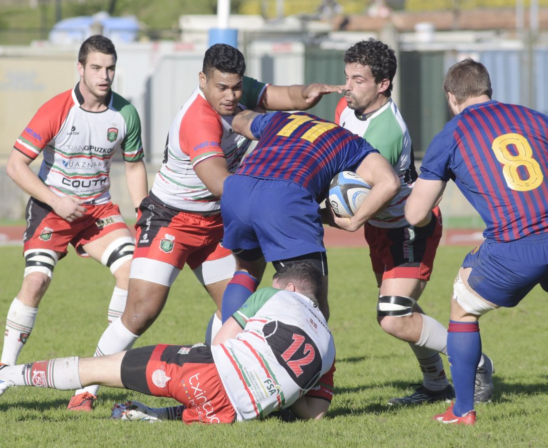 Hernani 32 - Barcelona 31