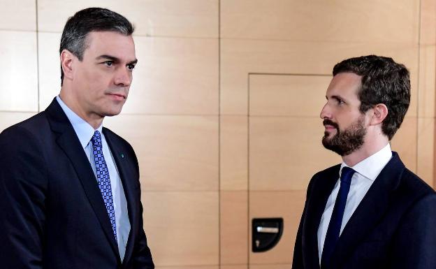 Casado ratifica su no definitivo a la investidura e insta al PSOE a buscar alternativas