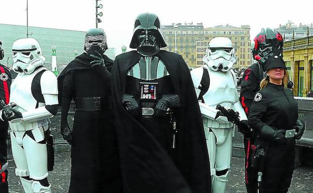 Expectación ante la llegada de las tropas de 'Star Wars'