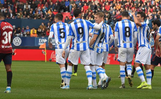 El uno a uno de los jugadores de la Real frente al Osasuna