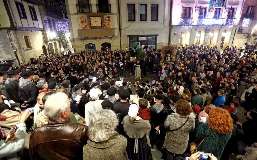 Olentzero recorre Errenteria