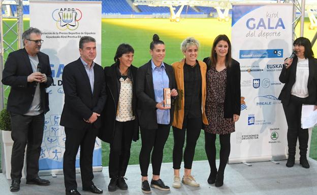 La Real femenina, premio mejor deportista de Gipuzkoa