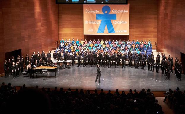 El Orfeón Donostiarra y Unicef vuelven este sábado al Kursaal