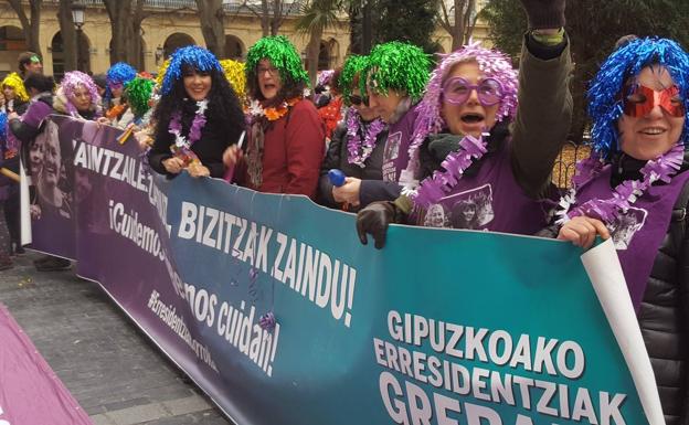 Empleadas de residencias en huelga quieren que 2020 sea el año de la solución