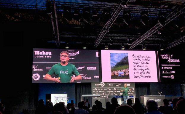 Aduriz: «La gastronomía debe ser escenario de búsqueda»