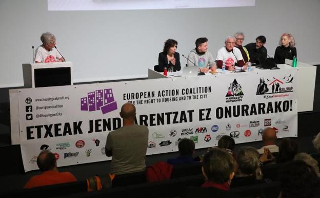 Activistas de 20 países europeos aspiran a conseguir un frente de lucha común en defensa de la vivienda