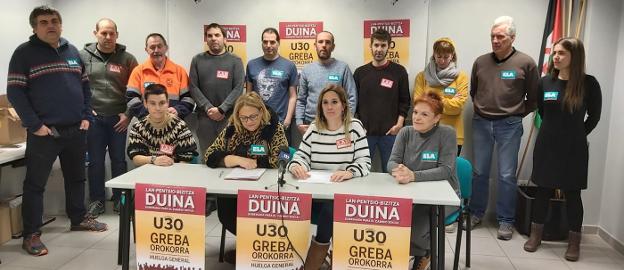 ELA y LAB llaman a vaciar las empresas y llenar las calles el 30 de enero