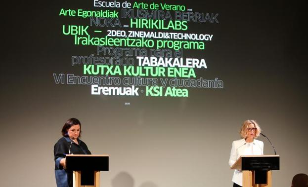 El juego unifica la programación de Tabakalera para 2020