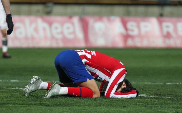 Joao Félix, baja para el derbi