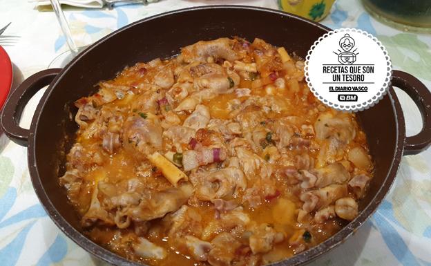 Patitas de cordero en su salsa de Ana Arroyo Aguirrezabala