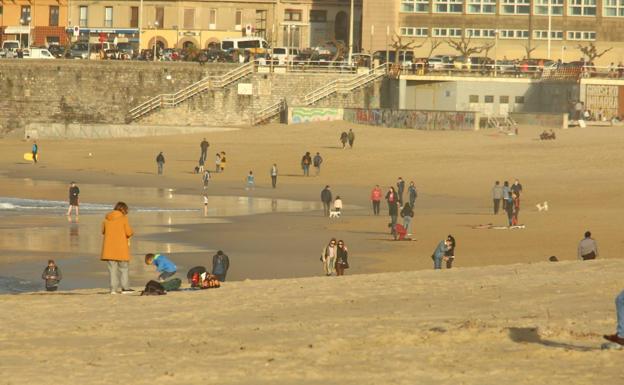 Como en verano, pero en febrero