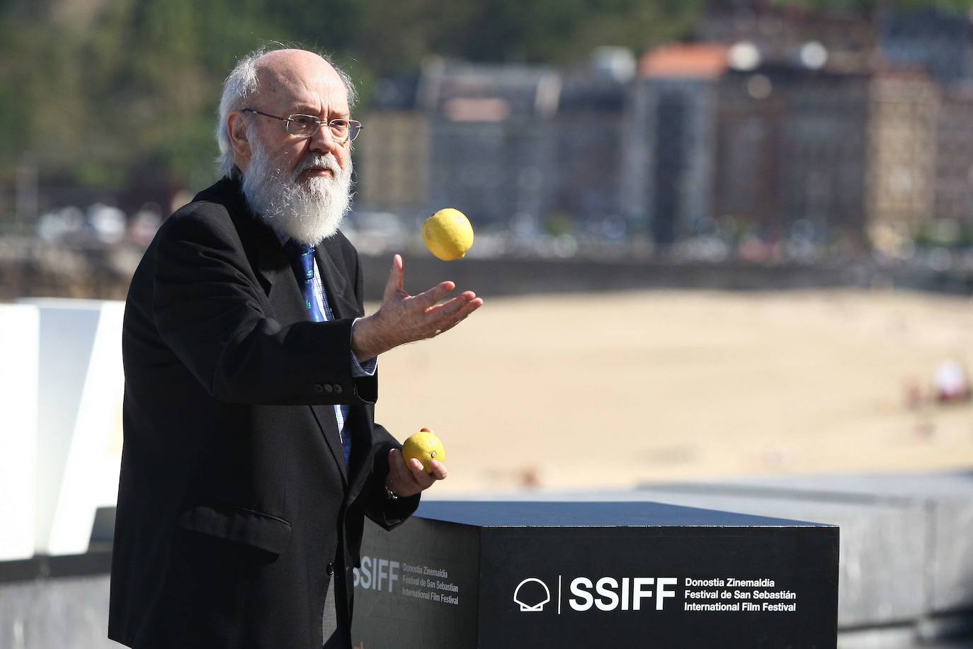 El paso de José Luis Cuerda por el Zinemaldia