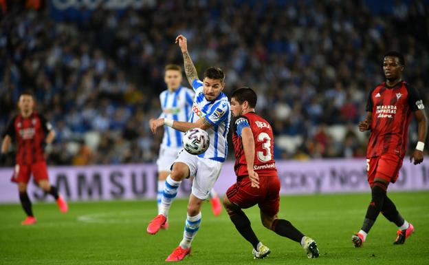 ... pero de momento, la Real Sociedad con ventaja