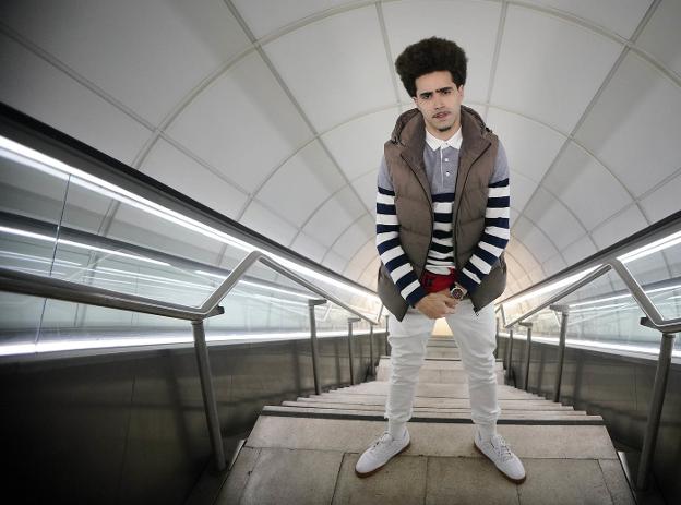 Joanes Unamuno 'El Negro': «En mi rap no hay personaje, soy yo sin careta»