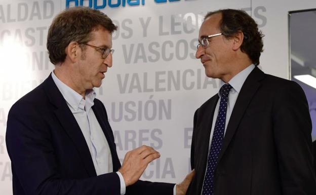 La negativa de Feijóo a ir con Ciudadanos en Galicia dificulta la coalición con el PP vasco