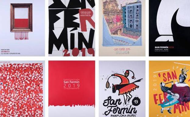 El concurso de carteles de San Fermín 2020, completamente digital y on line