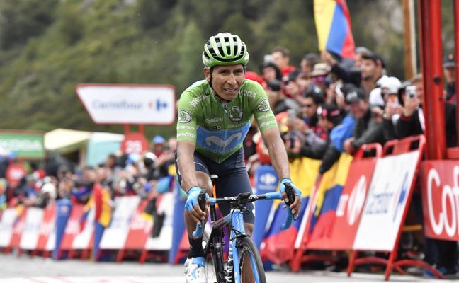 Nairo Quintana logra la victoria en el Col d'Eze a los siete días de ganar en el Ventoux