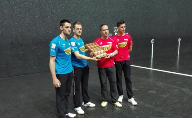 Olaizola II se marca como objetivo que «por lo menos una pareja de Baiko esté en la final»