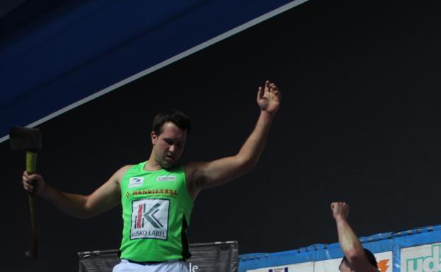Larrañaga y Rekondo, nuevos campeones del Urrezko Aizkolariak