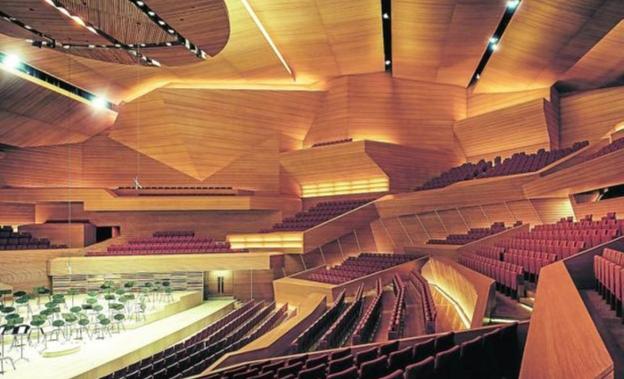 El auditorio tendrá un escenario de 400 metros, más del doble que el del Principal